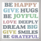 幸せである ポスター (正面)