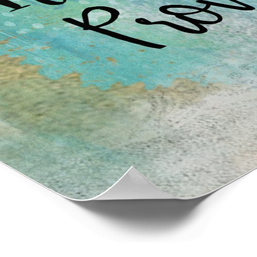 幸せである ポスター (角)