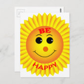 幸せである ポストカード (正面/裏面)