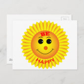 幸せである ポストカード (正面/裏面)