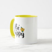 幸せである マグカップ (正面左)