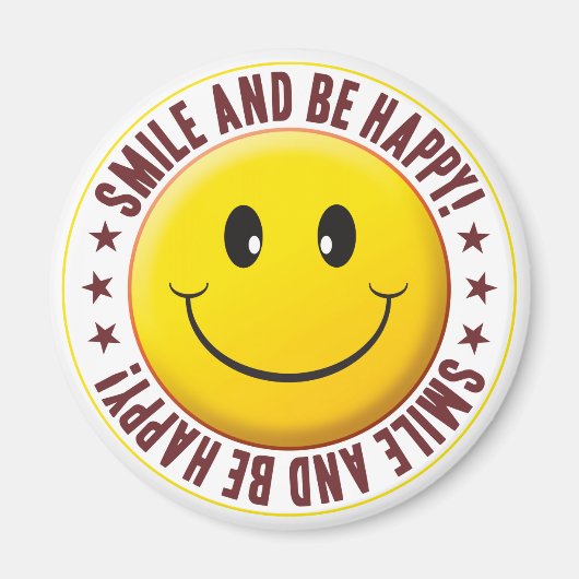 幸せである マグネット (正面)