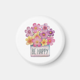 幸せである マグネット