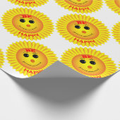 幸せである ラッピングペーパー (角)