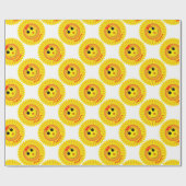 幸せである ラッピングペーパー (フラット)