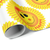 幸せである ラッピングペーパー (ロールコーナー)