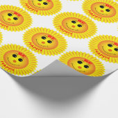 幸せである ラッピングペーパー (角)