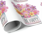 幸せである ラッピングペーパー (ロールコーナー)