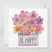 幸せである 招待状 (正面)