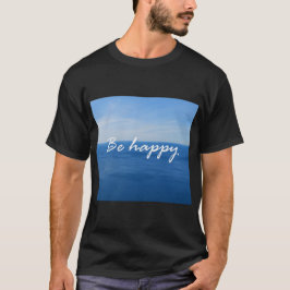 幸せである Tシャツ