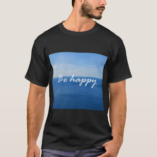 幸せである Tシャツ