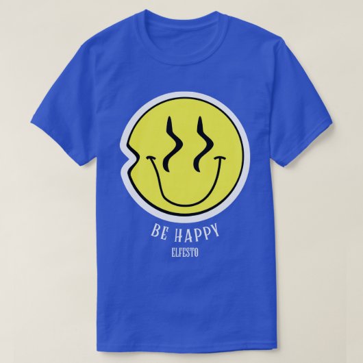 幸せである Tシャツ (デザイン正面)