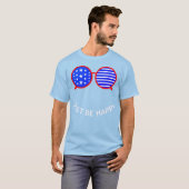 幸せでいてね Tシャツ (正面フル)