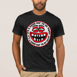 幸せでいることが大切な日 ポジティブな言葉 Tシャツ