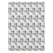 幸せでかわいいロボット三色漫画 テーブルクロス (正面)