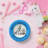 幸せでかわいいロボット三色漫画 ペーパーボウル (パーティー)