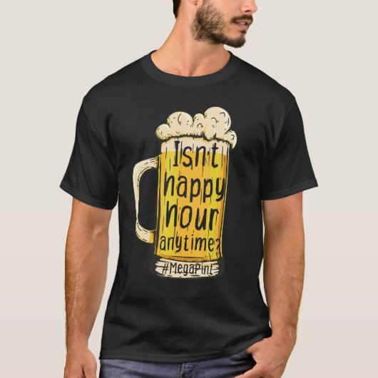 幸せでない時間いつでもメガポイント2 Tシャツ (正面)