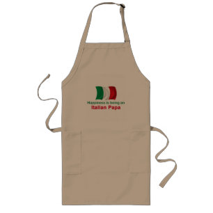 幸せでイタリアンなパパ ロングエプロン