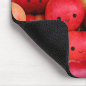 幸せで小さいりんご マウスパッド (コーナー)