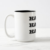 幸せで幸せな幸せ ツートーンマグカップ (左)