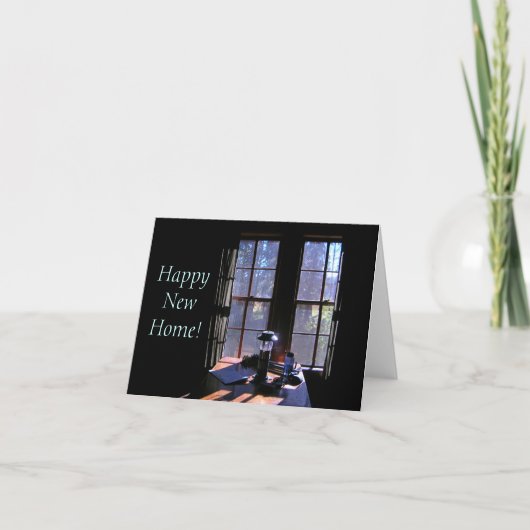 幸せで新しい家 案内状 (正面)