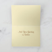 幸せで甘いハヌカー シーズンカード (内部)