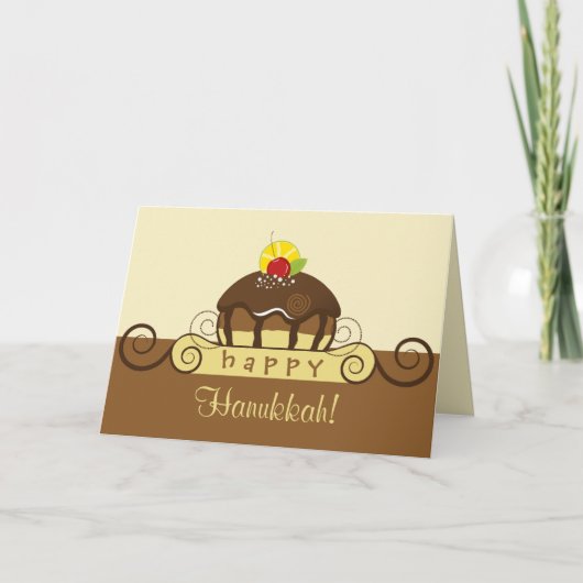 幸せで甘いハヌカー シーズンカード (正面)