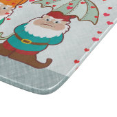 幸せで、気難しい格言 カッティングボード (角)