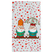 幸せで、気難しい格言 スモールペーパーバッグ (裏面)