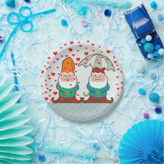 幸せで、気難しい格言 ペーパープレート (パーティー)