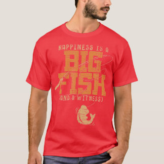 幸せとは大きな魚であり、Fの証おもしろい拠である Tシャツ