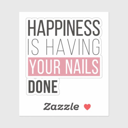 幸せとは爪、 ネイル シール (シート)