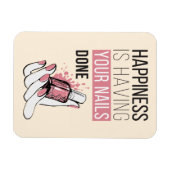 幸せとは爪、 ネイル マグネット (横)