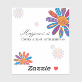 幸せとは…エホバとコーヒー&タイム シール