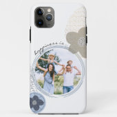 幸せとは…家族の写真 |アーポップ・アートのトの花 Case-Mate iPhoneケース (裏面)