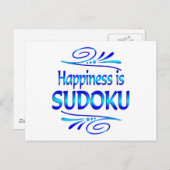 幸せとはSUDOKU ポストカード (正面/裏面)