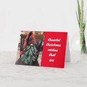 幸せと喜びに満ちた休日を過ごす シーズンカード (正面)