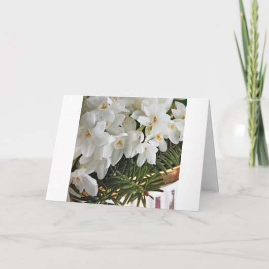 幸せと**クリスマスを願っメリー** カード (正面)