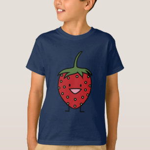 幸せないちご Tシャツ