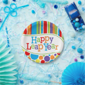 幸せなうるう年7"デザートプレート ペーパープレート (パーティー)