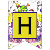 幸せなうるう日の旗 バンティングフラッグ (第2の旗)