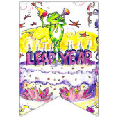 幸せなうるう日の旗 バンティングフラッグ (第1の旗)