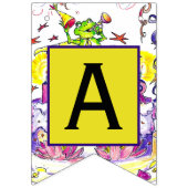 幸せなうるう日の旗 バンティングフラッグ (第3の旗)