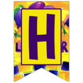 幸せなうるう日の旗 バンティングフラッグ (第2の旗)