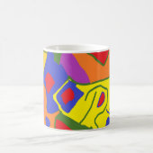 幸せなおもしろいマグ コーヒーマグカップ (中央)