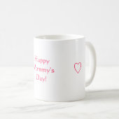 幸せなお母さんの日! 、 コーヒーマグカップ (正面右)