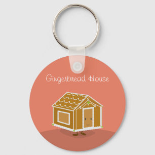 幸せなお菓子の家  Keychain キーホルダー