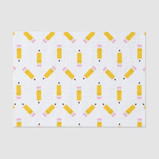 幸せなかわいいの鉛筆 薄葉紙 (正面)