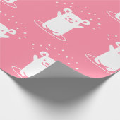 幸せなくまを祝うこと ラッピングペーパー (角)