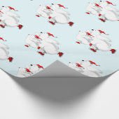 幸せなくま ラッピングペーパー (角)